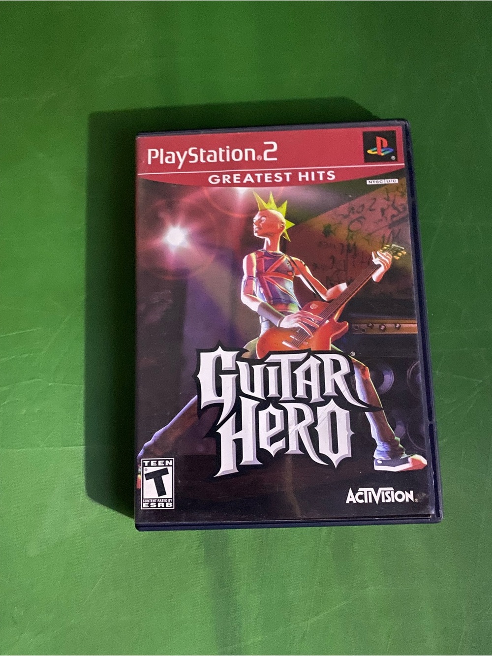 Sony Guitar Hero (Red, Black) PlayStation 2 Greatest Hits